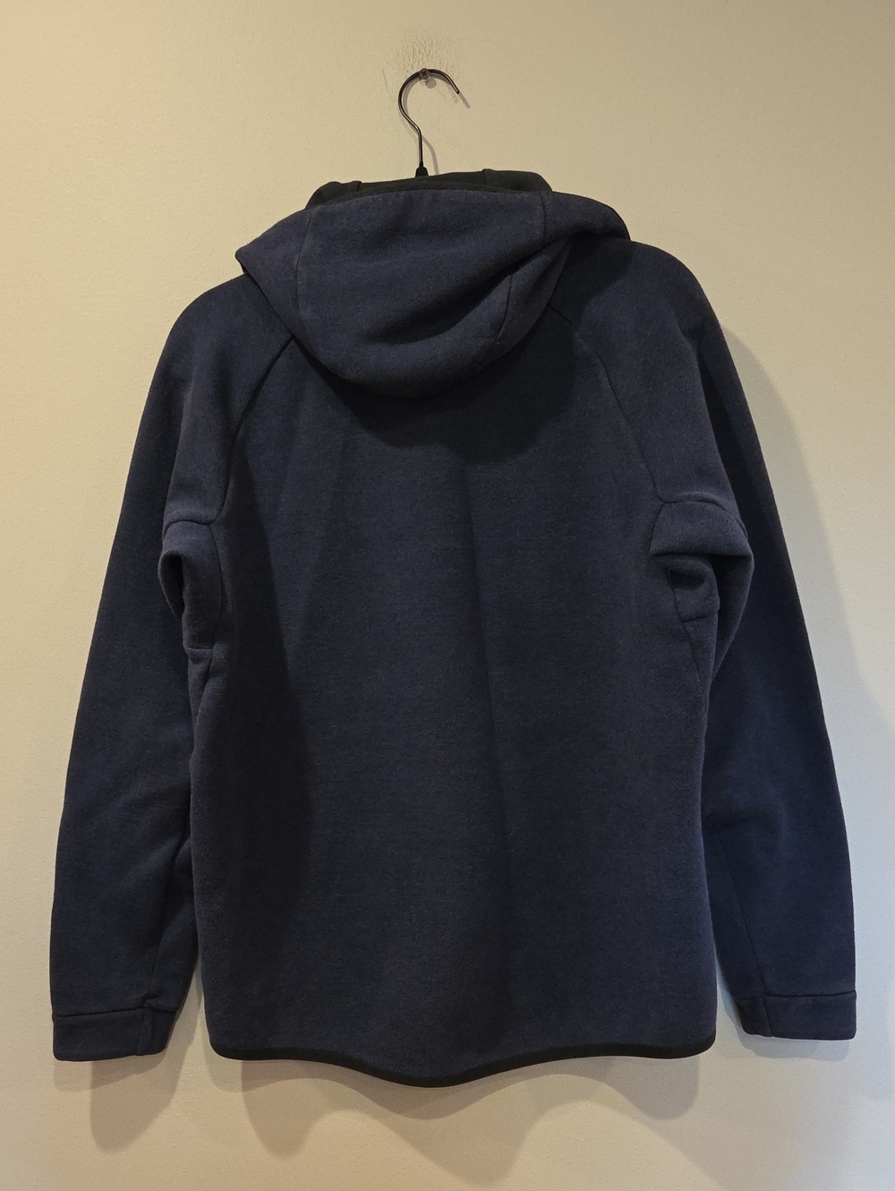 NIKE Men’s Full-Zip Hooded Jacket - Dark Navy - Picture 9 of 9
